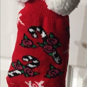 Betsey Johnson faux fur socks, nwt